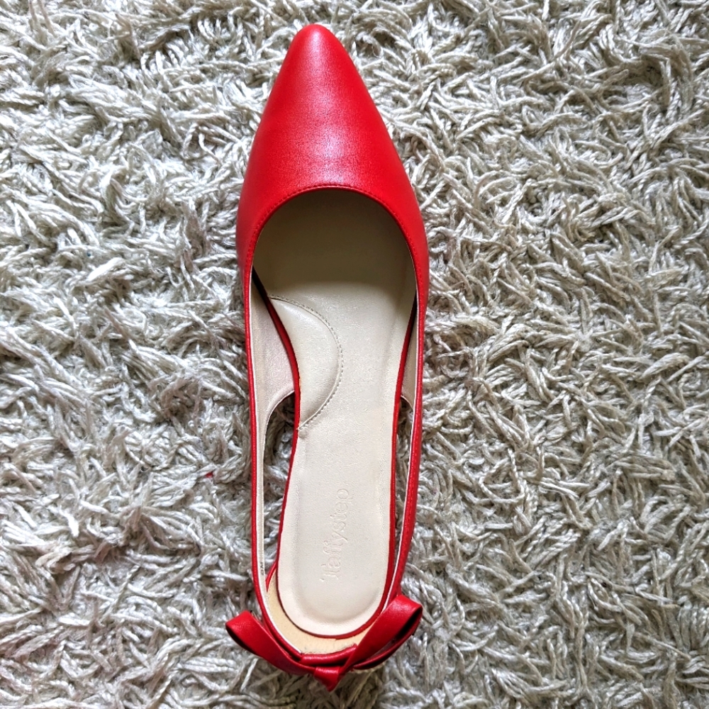 TaffyStep red flats size 9